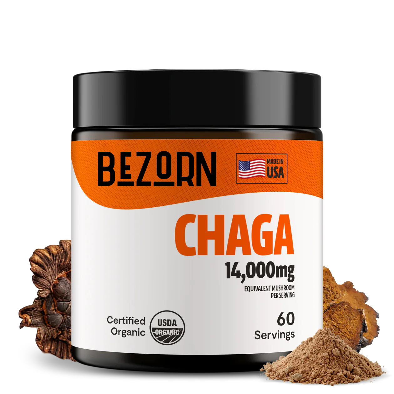 BEZORN® Chaga Mushroom Extract Powder