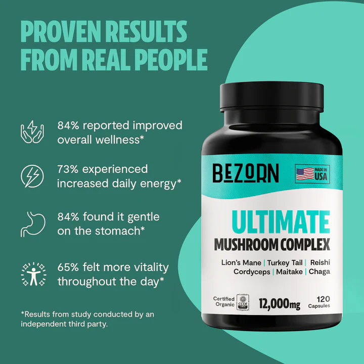 BEZORN® Ultimate Mushroom Complex Capsules