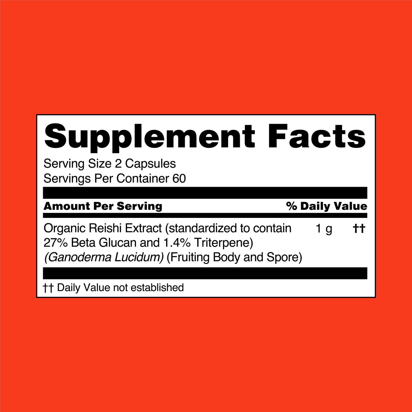 BEZORN® Reishi Mushroom Extract Capsules