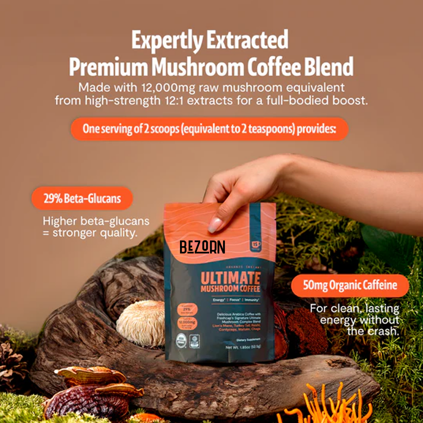 BEZORN® Ultimate Mushroom Coffee