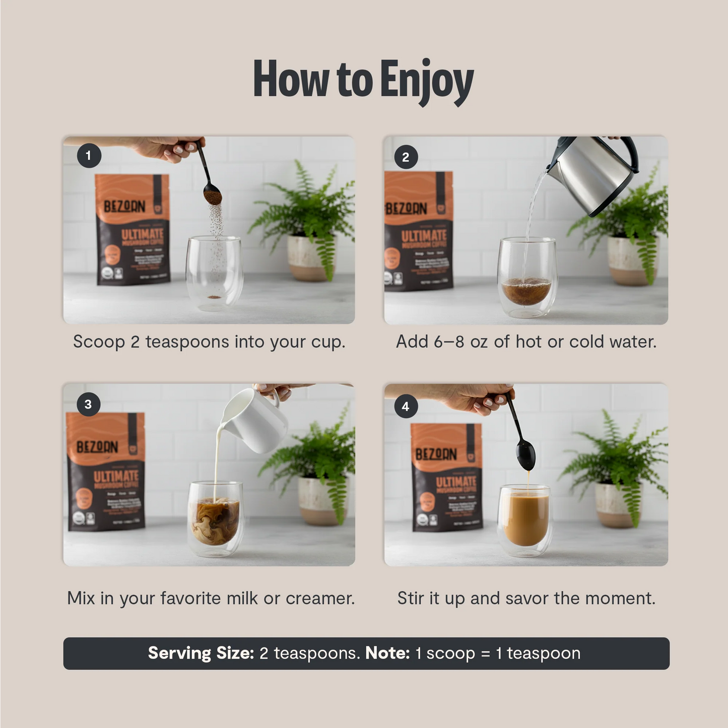 BEZORN® Ultimate Mushroom Coffee