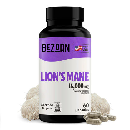 Lion's Mane Mushroom Extract Capsules