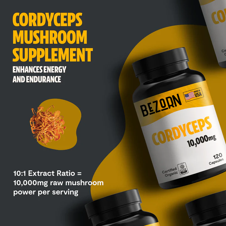 BEZORN® Cordyceps Mushroom Extract Capsules