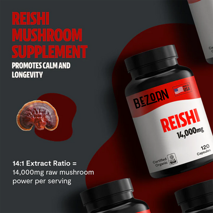 BEZORN® Reishi Mushroom Extract Capsules