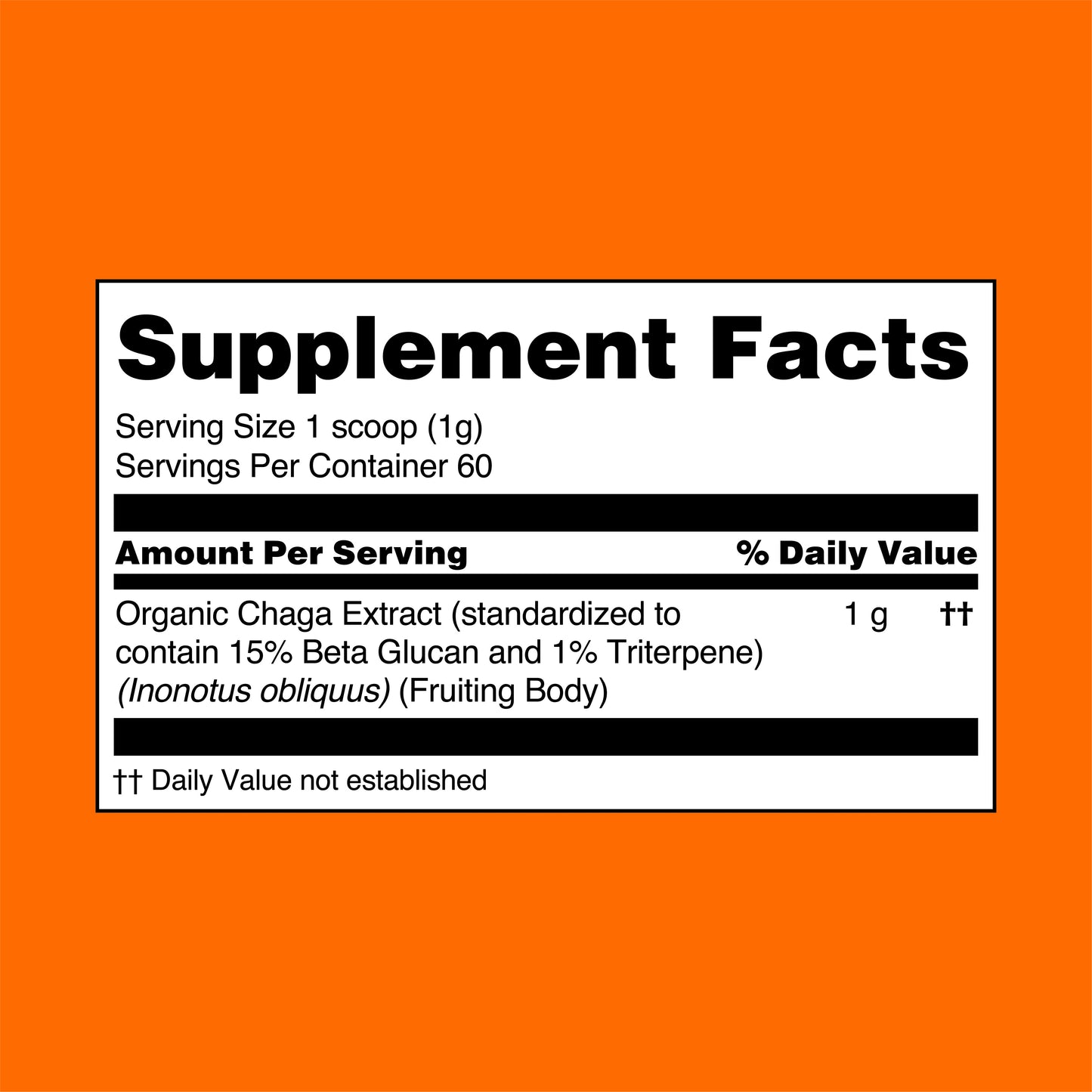 BEZORN® Chaga Mushroom Extract Powder