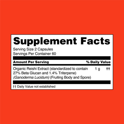 BEZORN® Reishi Mushroom Extract Capsules